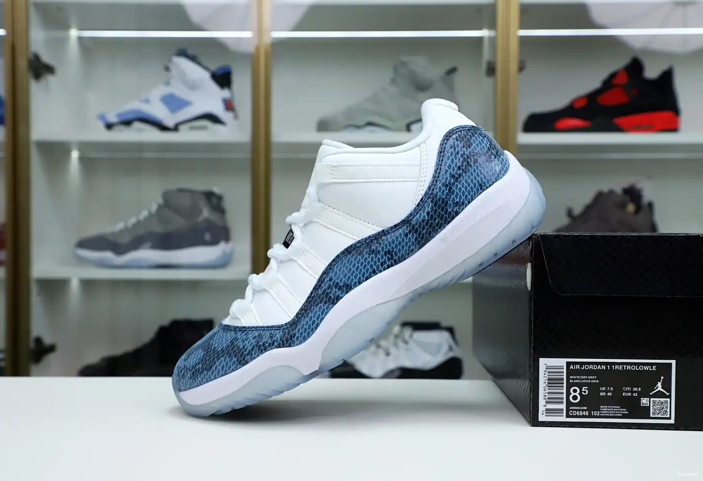 snakeskin” Jordan Jordan Air 11 “navy 0603